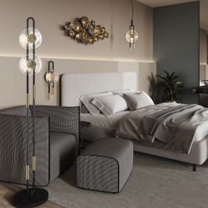 ODEON LIGHT MAGNET. Обзор на торшер с двойной ножкой и круглым прозрачным плафоном