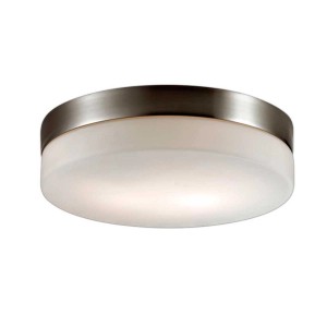 ODEON LIGHT DROPS PRESTO. Обзор на светильник для ванной комнаты с круглым плафоном и серебристой окантовкой