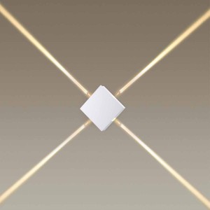 ODEON LIGHT VISTA. Обзор на настенный светильник в виде квадрата из металла ODEON LIGHT VISTA. Обзор на настенный светильник в виде квадрата из металла