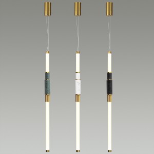 ODEON LIGHT MARMI. Обзор на светильник с мраморным плафоном на металлических планках