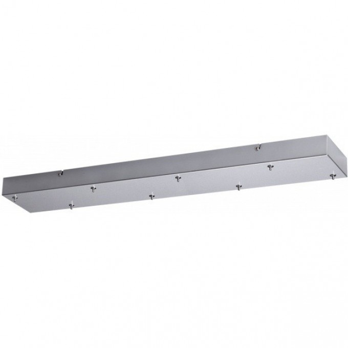 База ODEON LIGHT BASE L-VISION ODL24 317 7X для линии SCROW, SHINY /82х15см металл, серебристый 5058/SL