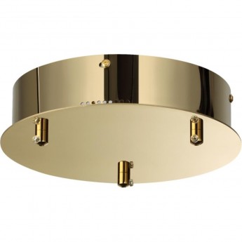 База ODEON LIGHT PANTA L-VISION ODL24 477 для 3-х колец металл, золото