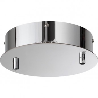 База ODEON LIGHT PANTA L-VISION ODL24 479 для 2-х колец металл хром