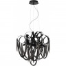 Люстра ODEON LIGHT CHAINY HALL ODL24 395 G9 6*40W черный, металл 5067/6