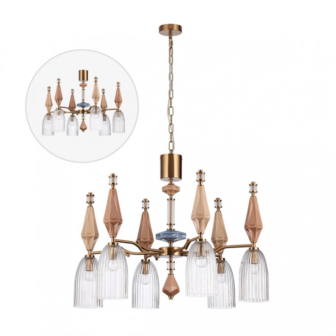 Люстра ODEON LIGHT TERRA 5414/6 Люстра ODEON LIGHT TERRA 5414/6