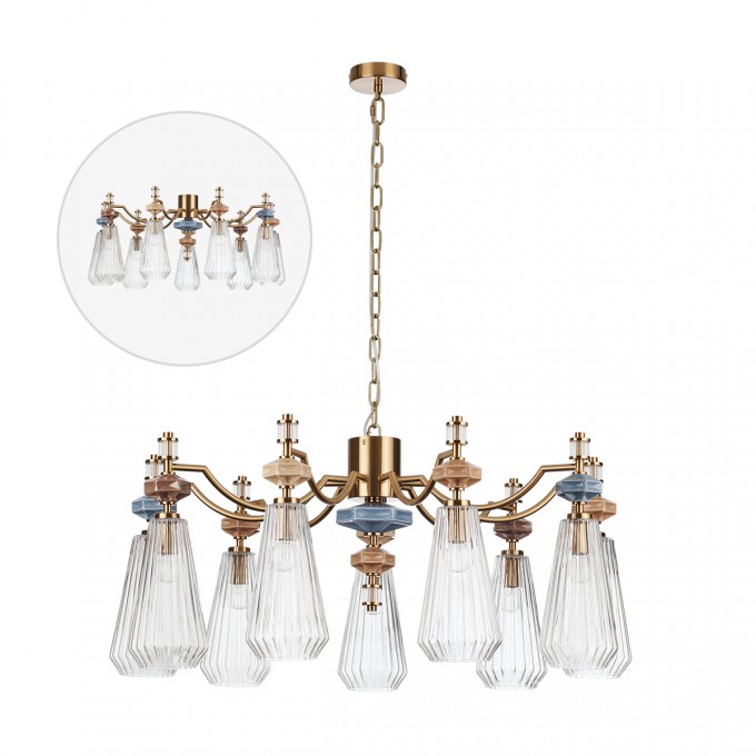 Люстра ODEON LIGHT TERRA 5414/9 Люстра ODEON LIGHT TERRA 5414/9