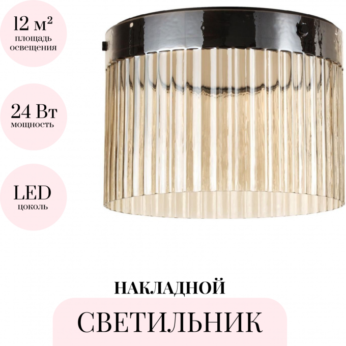 Накладной светильник ODEON LIGHT PILLARI 5047/24LC