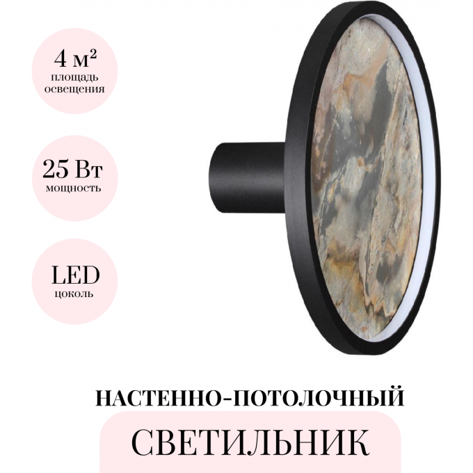 Настенно-потолочный светильник ODEON LIGHT STOFLAKE 5078/25L