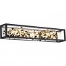 Настенный светильник ODEON LIGHT BILD L-VISION ODL24 393 LED 1*23W 4000K черный/золото/металл 5065/23WL