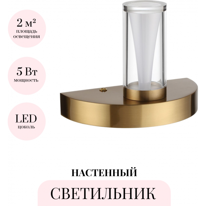 Настенный светильник ODEON LIGHT DEFANCE 7144/5WL