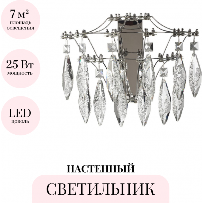 Настенный светильник ODEON LIGHT FLAMENCO 6699/25WL