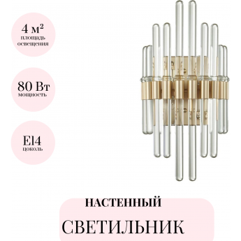 Настенный светильник ODEON LIGHT HALL STIKA 4988/2W