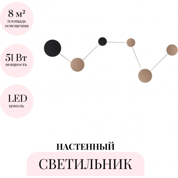 Настенный светильник ODEON LIGHT HIGHTECH GALAXY 4211/51WL