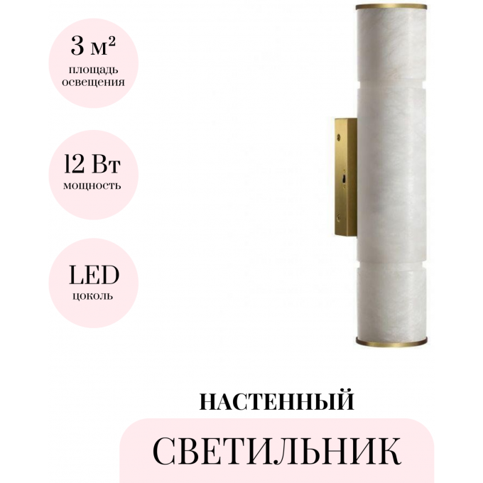 Настенный светильник ODEON LIGHT L-VISION MARBELLA 6674/12WA