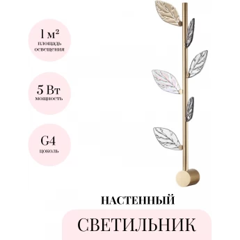 Настенный светильник ODEON LIGHT LISTVA L-VISION 5445/5WL