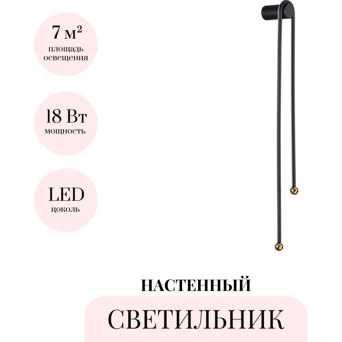 Настенный светильник ODEON LIGHT MEMFI 6633/18WL