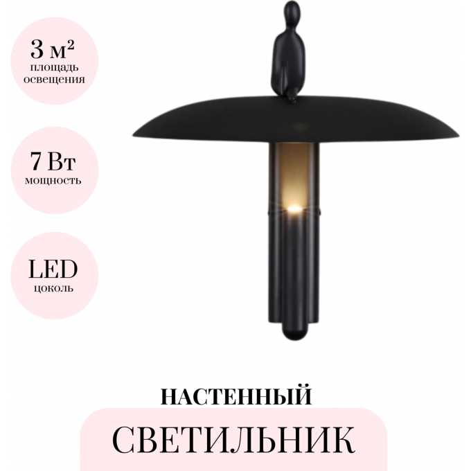 Настенный светильник ODEON LIGHT SHADOW 7024/7WL