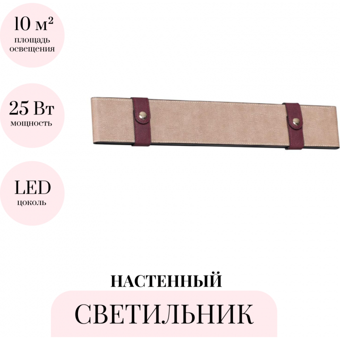 Настенный светильник ODEON LIGHT VINCENT 6630/25WL