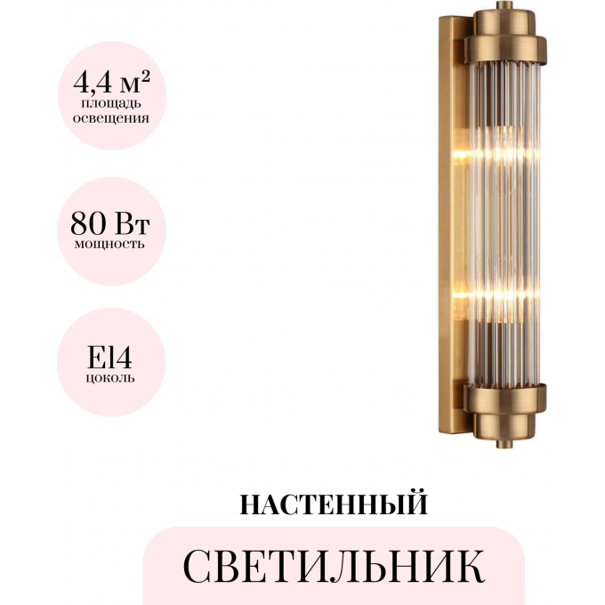 Настенный светильник ODEON LIGHT WALLI LORDI 4821/2W