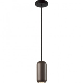 Подвес ODEON LIGHT COCOON PENDANT ODL24 313 GU10 LED 4W металл, коричневый черный