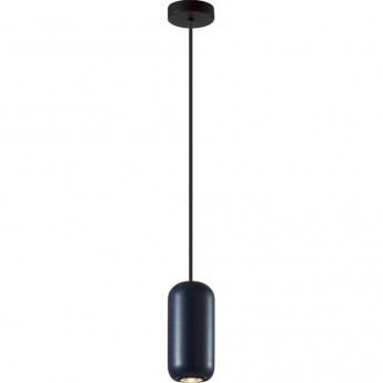 Подвес ODEON LIGHT COCOON PENDANT ODL24 313 GU10 LED 4W металл, темно синий черный