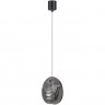 Подвес ODEON LIGHT MUSSELS MODERN ODL24 295 G9 1*40W металл стекло, черный дымчатый 5038/1