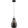 Подвес ODEON LIGHT NAVE PENDANT ODL25 423 LED 4W 4000K 388Лм черный/дымчатый/металл/стекло 5098/4LC