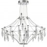 Потолочный светильник ODEON LIGHT FLAMENCOметалл CLASSIC ODL_EX25 83 IP20 LED 51W 4000K 220-240V /хрусталь металл/нержавеющая сталь 6699/51CL