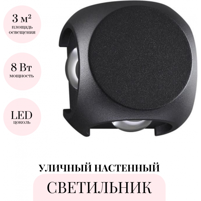 Уличный настенный светильник ODEON LIGHT HIGHTECH MIKO 4222/8WL