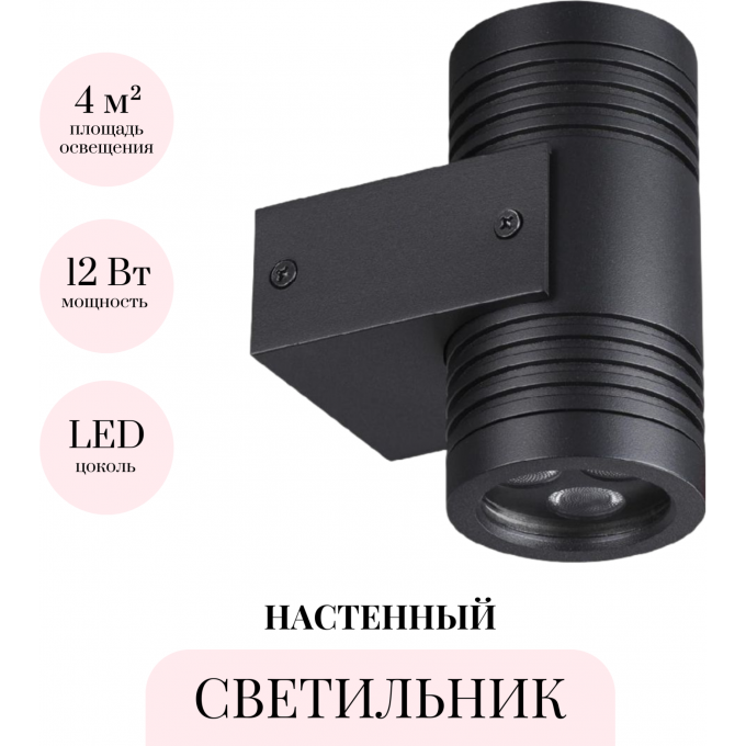 Уличный настенный светильник ODEON LIGHT NATURE STIMA 6648/12WL3