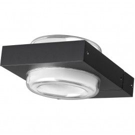 Уличный настенный светильник ODEON LIGHT NATURE VART IP54 LED 6W 4000K AC85-265V, черный/металл