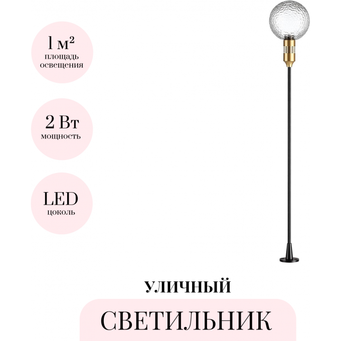Уличный светильник ODEON LIGHT NATURE DANDE 7121/2GL
