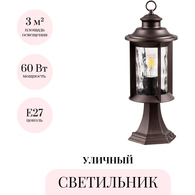 Уличный светильник ODEON LIGHT NATURE MAVRET 4961/1A