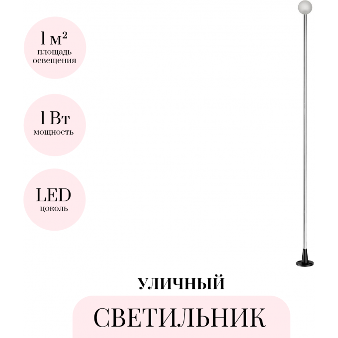 Уличный светильник ODEON LIGHT NOTTE 7123/1GL Уличный светильник ODEON LIGHT NOTTE 7123/1GL