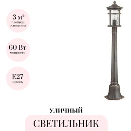 Уличный светильник ODEON LIGHT VIRTA 4044/1F
