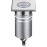 Встраиваемый грунтовый светильник NATURE INGRO IP67 LED 3W 4000K 12V/24V черный/металл 6661/1GB